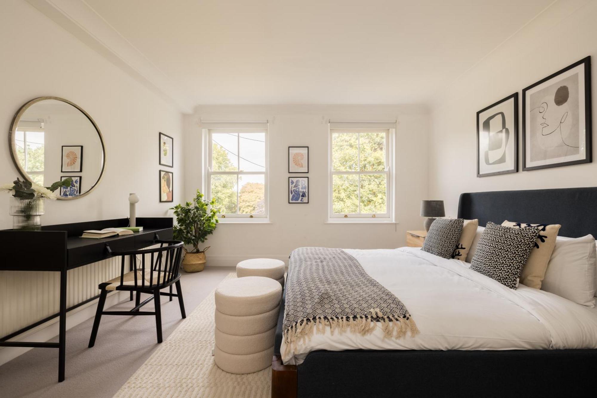 The Philbeach Gardens Place - Lovely 5Bdr Flat With Terrace 런던 외부 사진
